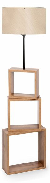 Opviq fa állólámpa bézs színben, Wooden AYD - 2904