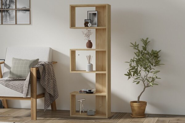 Hanah Home Sapphire Oak Nebu könyvespolc - Sapphire Oak