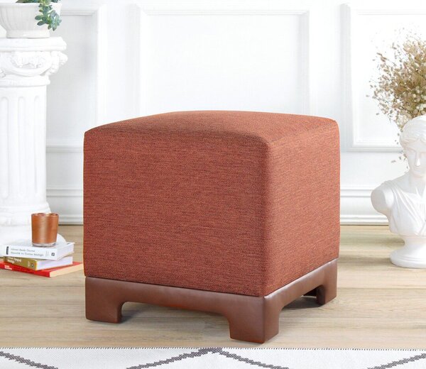 Atelier Del Sofa Lenover puff, cserépvörös