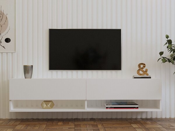Hanah Home TV Unit White Arges - White