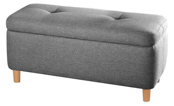 Atelier Del Sofa Puff sötétszürke Rocio - sötétszürke