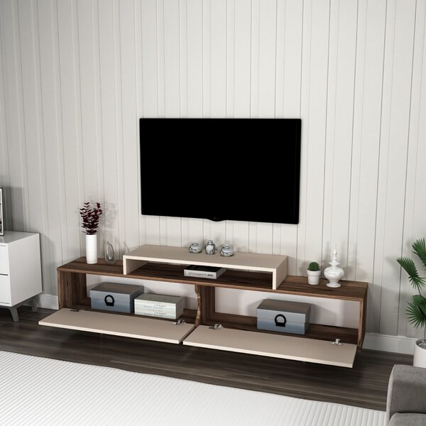 Hanah Home Grasyas TV állvány világos dió, bézs