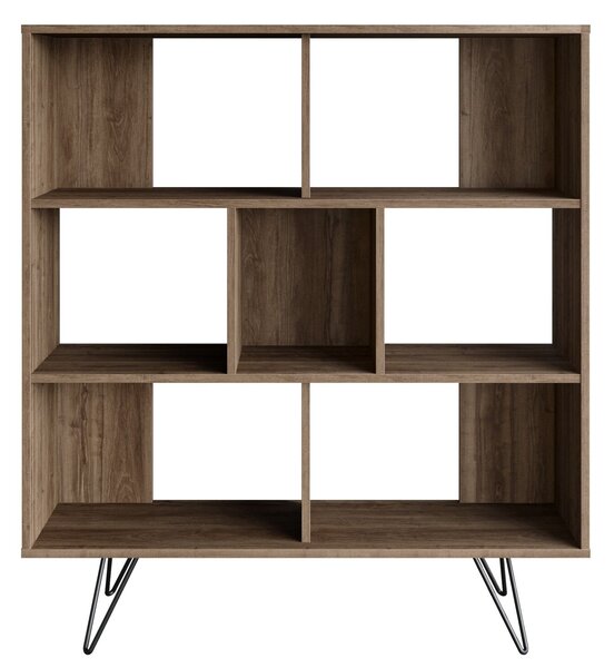 Hanah Home Könyvespolc Walnut Mistico - Dió