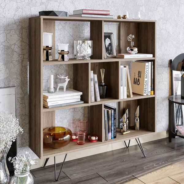 Hanah Home Könyvespolc Walnut Mistico - Dió