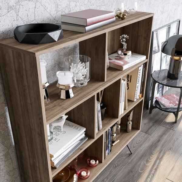 Hanah Home Könyvespolc Walnut Mistico - Dió
