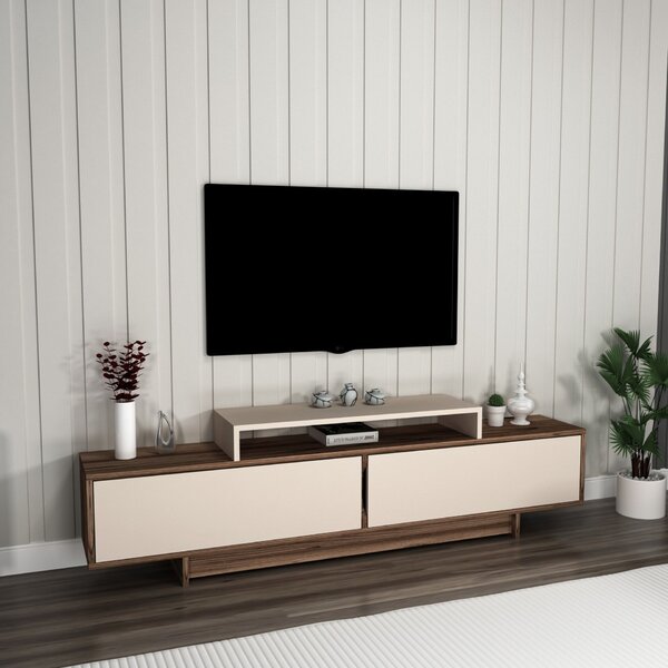 Hanah Home Grasyas TV állvány világos dió, bézs