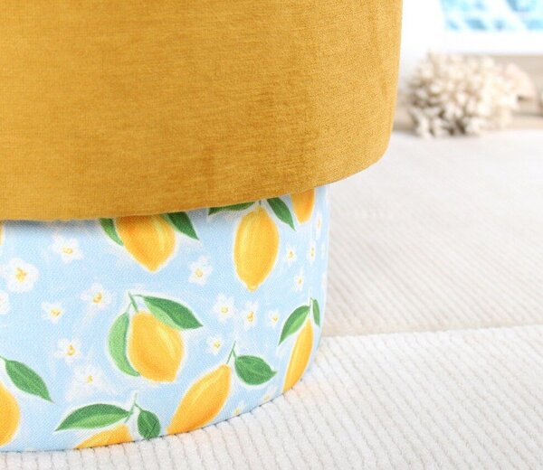 Atelier Del Sofa Többszínű Puff Colyos 8854
