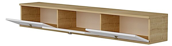 Hanah Home TV állvány Sapphire Oak White Zuzu 180 - Sapphire Oak, White