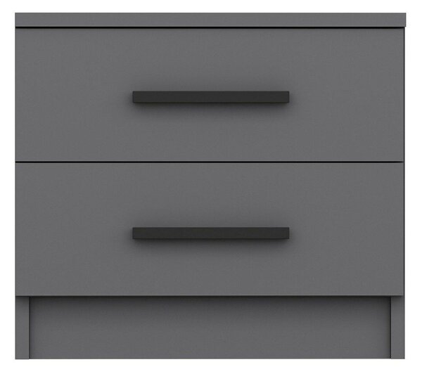 Hanah Home Nightstand Anthracite Kale - 4921
