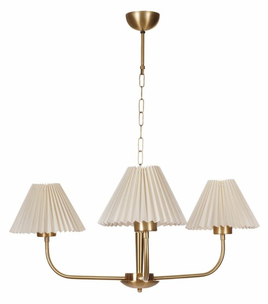 Opviq Csillár Krém Arany 8982-3