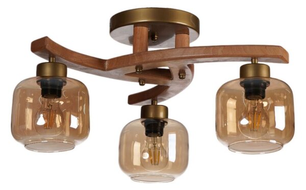 Opviq Csillár Honey Walnut Gold 9001-1