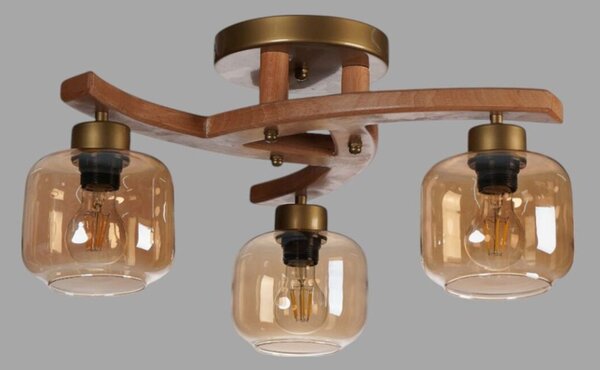 Opviq Csillár Honey Walnut Gold 9001-1