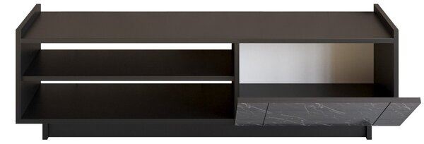 Hanah Home TV-állvány Fekete Márvány Valantina - Fekete