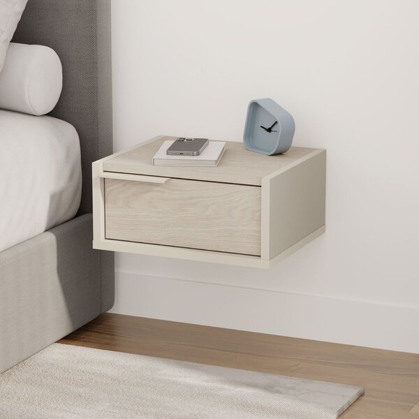 Hanah Home Éjjeliszekrény Sandstone Eco - Homokkő színű