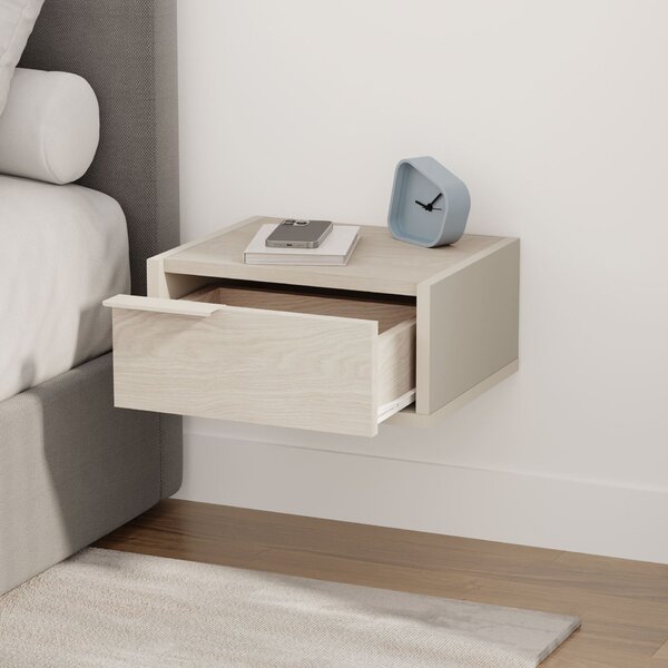 Hanah Home Éjjeliszekrény Sandstone Eco - Homokkő színű