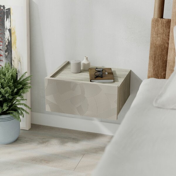 Hanah Home Éjjeliszekrény Sandstone Travertine Onda - Sandstone, Travertine v2