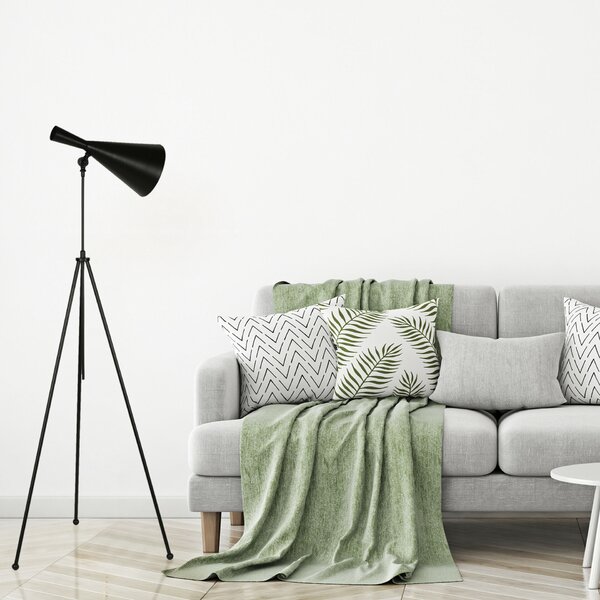 Opviq Floor Lamp Black E8000