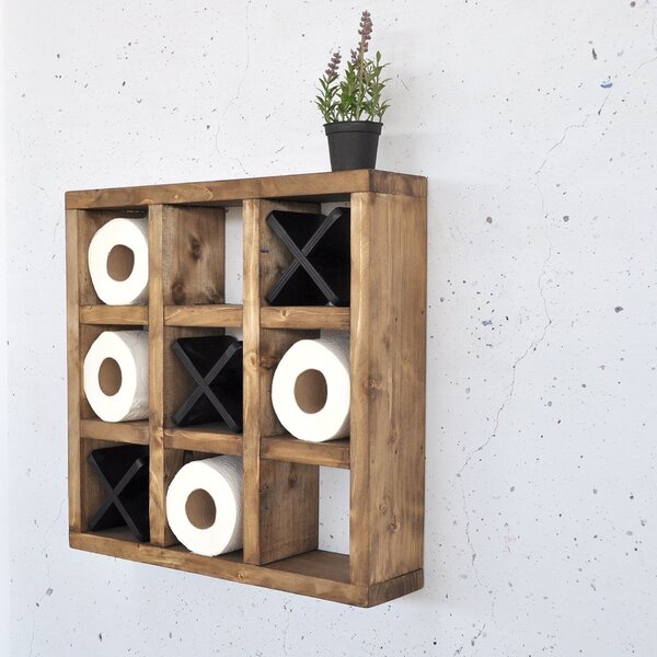 Hanah Home Decorative Wooden Wall Shelf Wooden Raf299