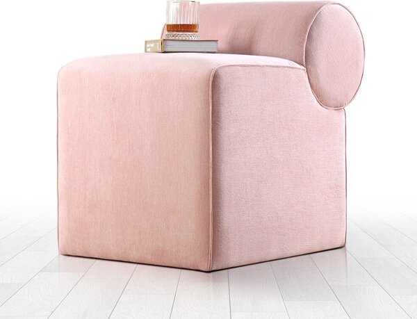 Atelier Del Sofa Linburg Puff - Rózsaszín