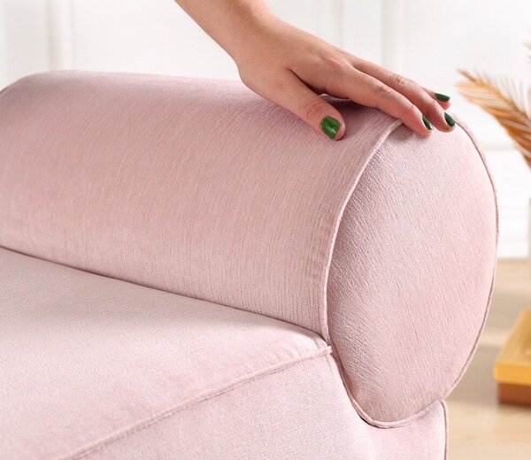 Atelier Del Sofa Linburg Puff - Rózsaszín