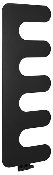 Sapho Sapho, EVOLLA radiátor 490x1390 mm, matt fekete, MI1400
