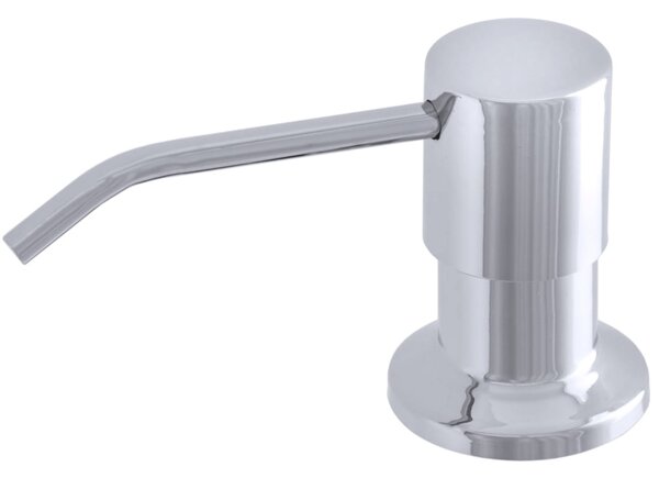Gamma Simple, mosogatószer adagoló mosogatóhoz 400 ml, fényes króm, GMA-DOZ-CH