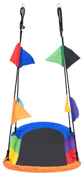 Fészekhinta zászlókkal 165 x 70 cm