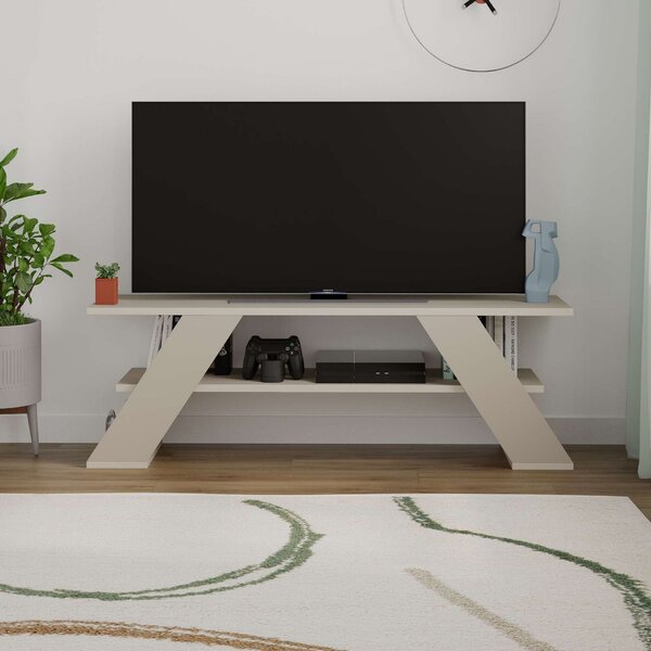 Hanah Home TV Stand Sandstone Farfalla - Sandstone