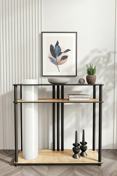 Opviq Floor Lamp Oak Garcia Dresser Lamp - Oak