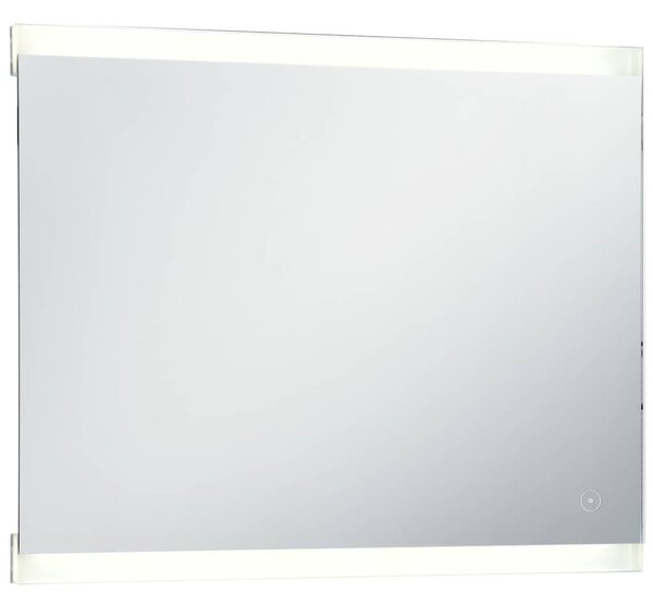 LED-es fürdőszobai falitükör érintésérzékelővel 80 x 60 cm