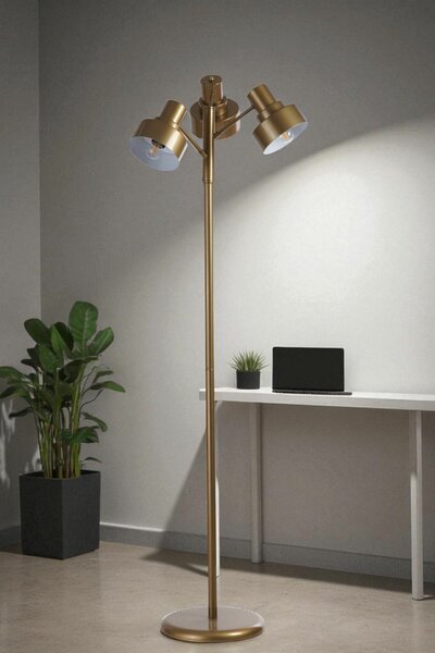 Opviq Floor Lamp Gold 8946-1