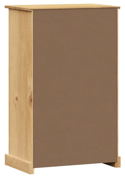 VIGO tömör fenyőfa cipőszekrény 60x35x96 cm