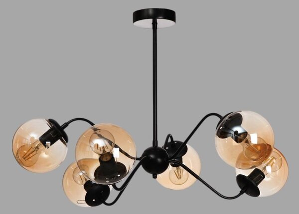 Opviq Csillár Honey Fekete 8987-4