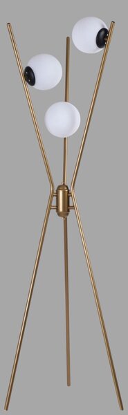 Opviq Floor Lamp Gold Black White 8942-5