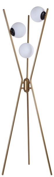 Opviq Floor Lamp Gold Black White 8942-5