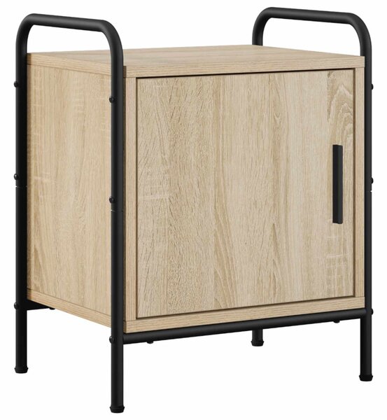 Éjjeliszekrény 2 db Sonoma Tölgy 40 x 30 x 50 cm Szerelt Fa