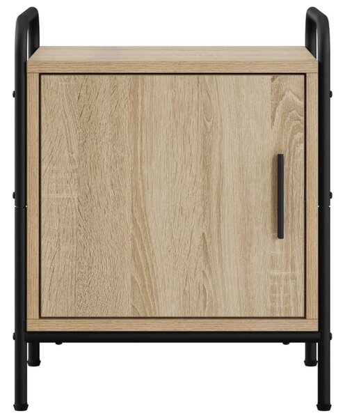 Éjjeliszekrény 2 db Sonoma Tölgy 40 x 30 x 50 cm Szerelt Fa