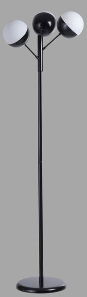 Opviq Floor Lamp White Black 8948-1