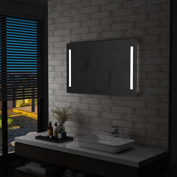 LED-es fürdőszobai falitükör 100 x 60 cm