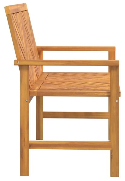Tömör akácfa kerti pad 109 cm