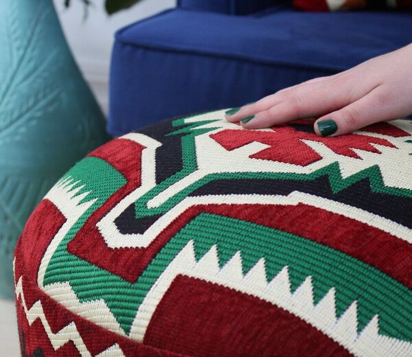 Atelier Del Sofa többszínű Melik v3 puff - többszínű