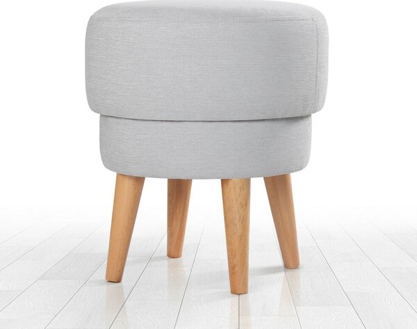 Atelier Del Sofa Veccio Világosszürke Puff - Világosszürke