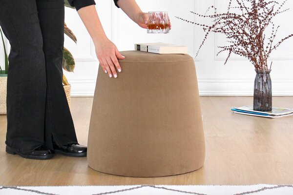 Atelier Del Sofa Puff Broch - Barna