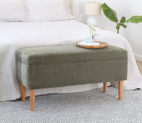 Atelier Del Sofa Puff Glend zöld