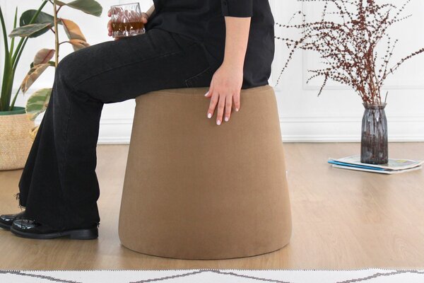 Atelier Del Sofa Puff Broch - Barna