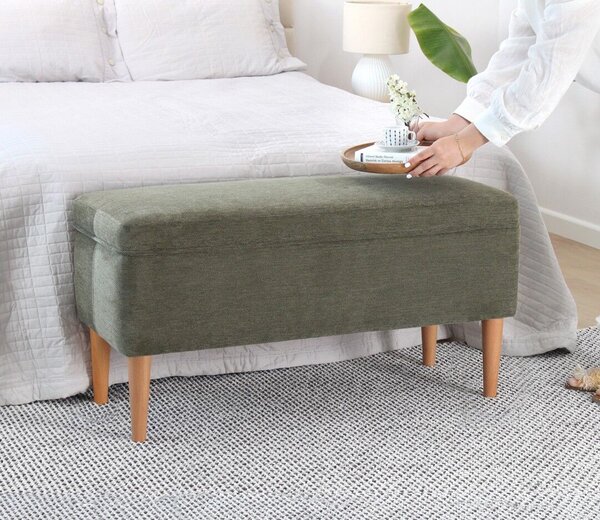 Atelier Del Sofa Puff Glend zöld