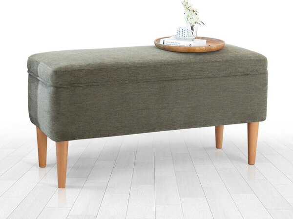 Atelier Del Sofa Puff Glend zöld