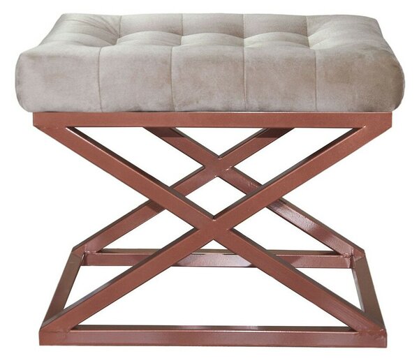 Atelier Del Sofa Puff réz, krémszínű Capraz - réz, krémszínű