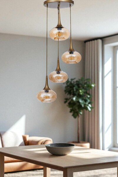 Opviq Csillár Honey Gold 9048-4