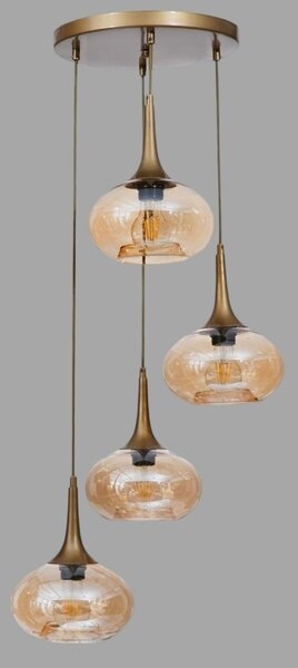 Opviq Csillár Honey Gold 9048-4
